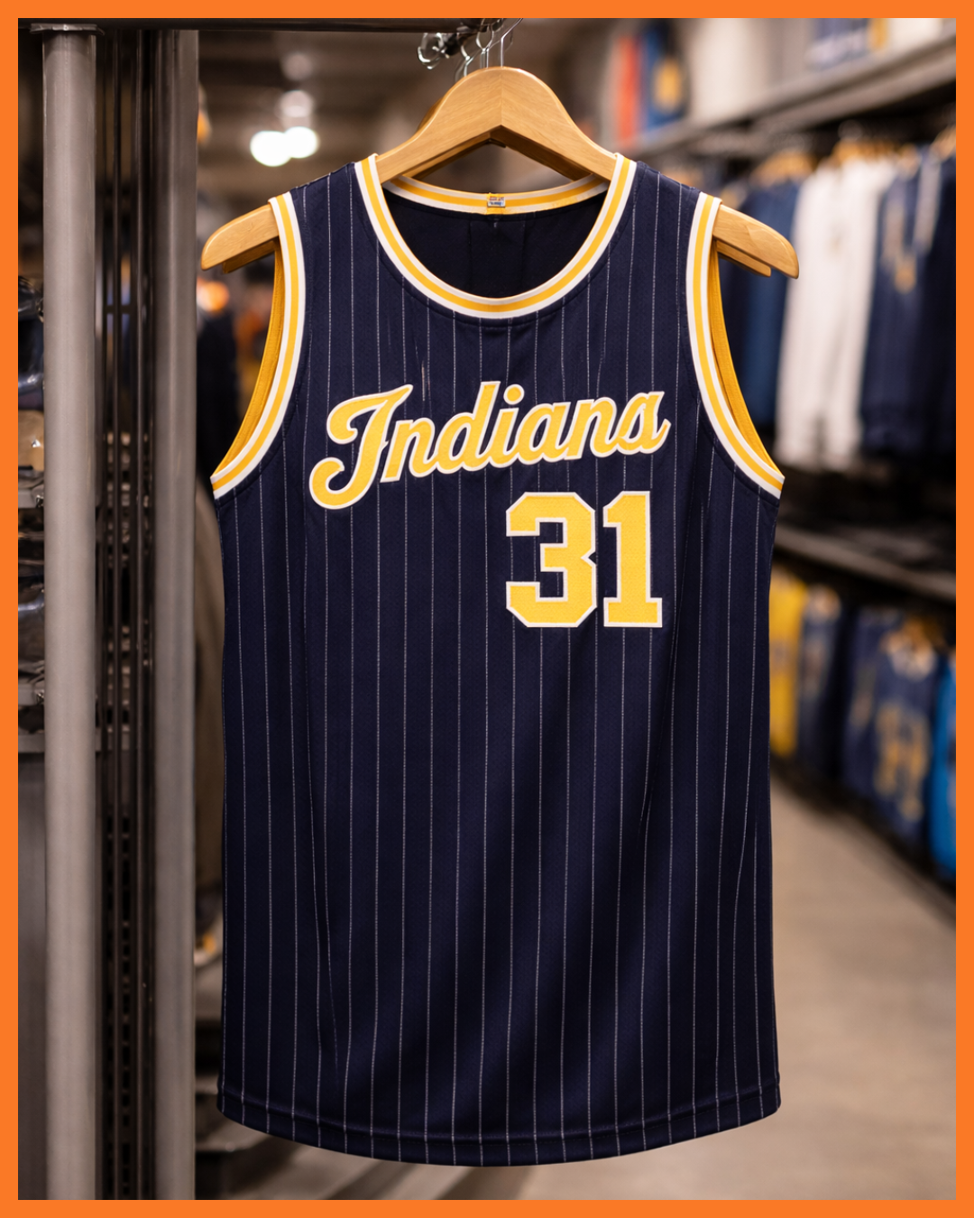 Camisa - Indiana - Reggie Miller - #31