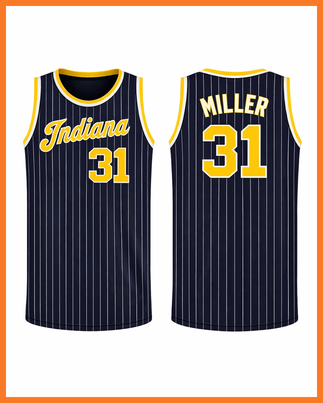 Camisa - Indiana - Reggie Miller - #31