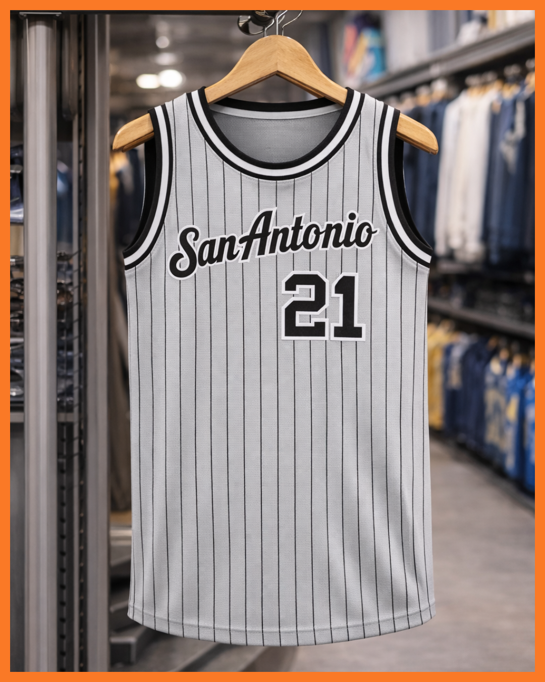 Camisa - San Antonio - Tim Duncan - #21